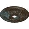 Ekena Millwork Granada Medallion (Canopies up to 7 1/8"), 23 3/8"OD x 3 5/8"ID x 2 1/2"P, Bronze Blue Patina CM23GABBS - alternate 2